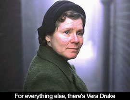 Head in the Clouds (2004); Bright Young Things (2003); Vera Drake (2004)